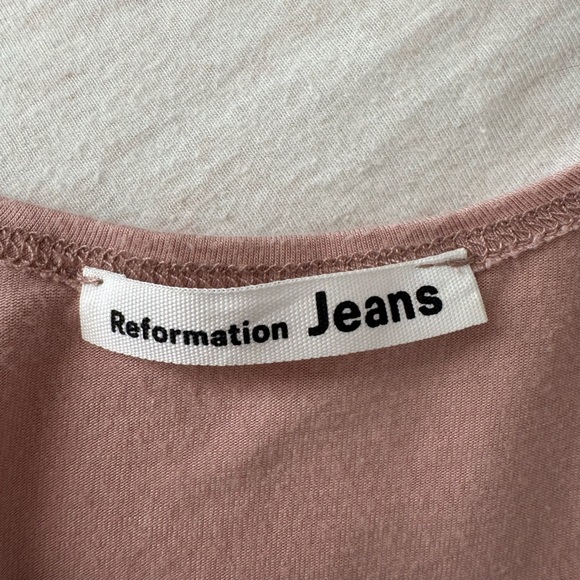 Reformation Pink Midi Dress - Picture 5 of 6